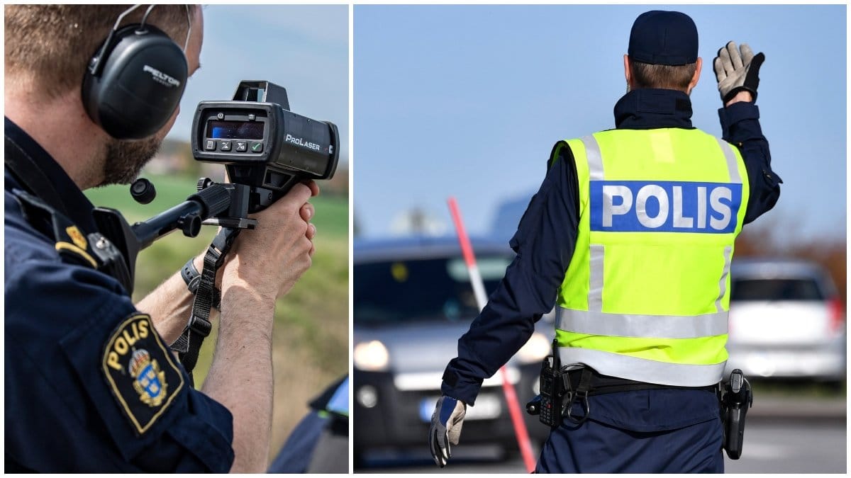 Polisen genomför en nationell trafikvecka. 