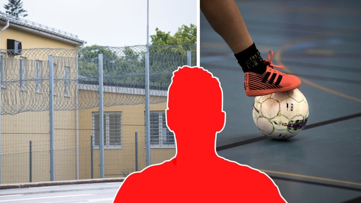 Fängelse och fotboll.
