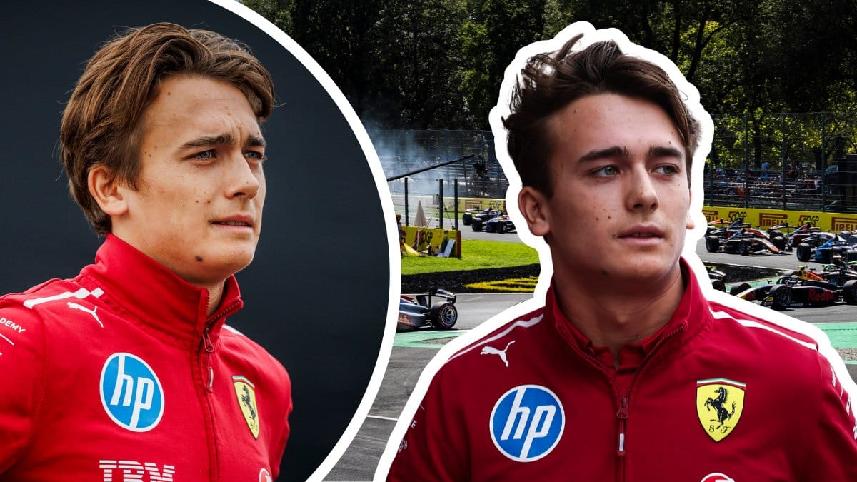 Dino Beganovic för Ferrari Academy.