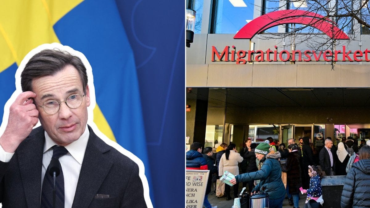 Ulf Kristersson och migrationsverket 