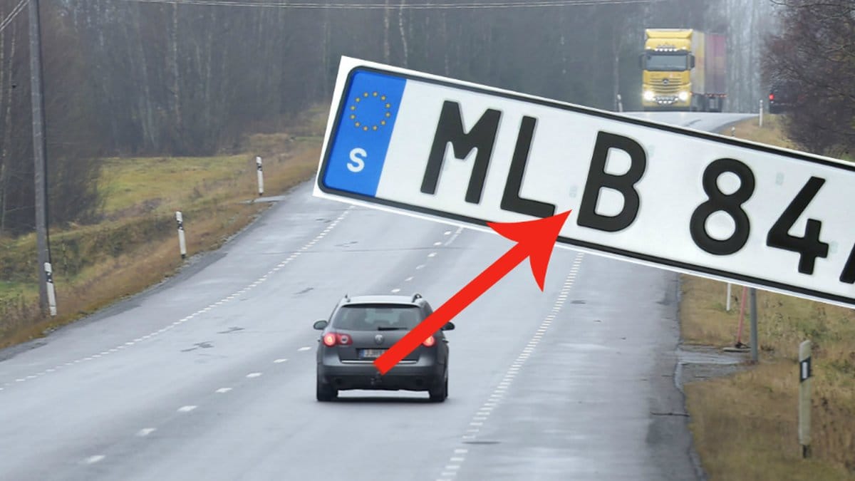 Så ser de nya registreringsskyltarna ut