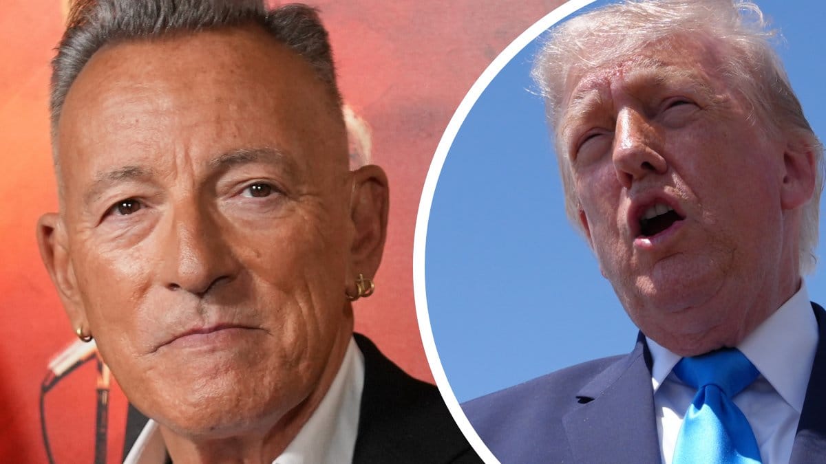 Bruce Springsteen och Donald Trump