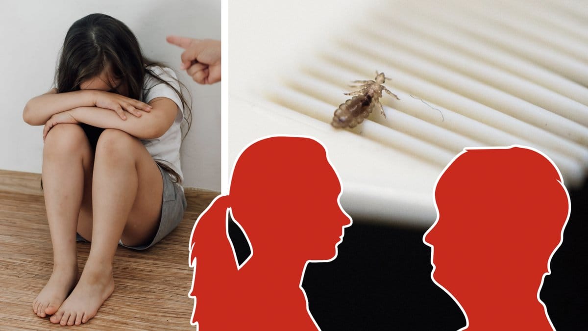 Flickan dog efter att familjen lämnat hennes löss obehandlade.