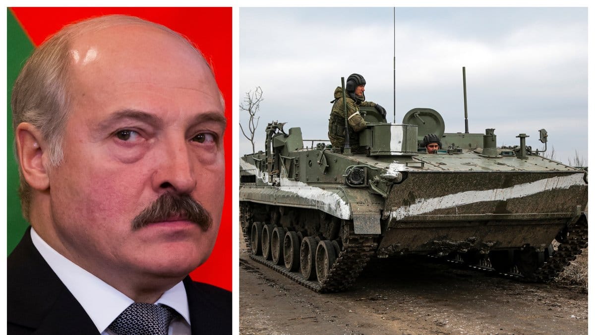 Belarus uppges vara redo att gå in med egna soldater i Ukraina.