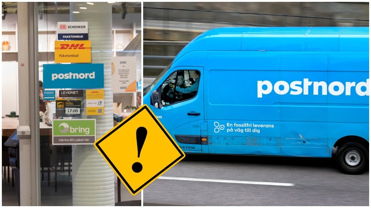 Postnord går ut med viktig information till kunder. 
