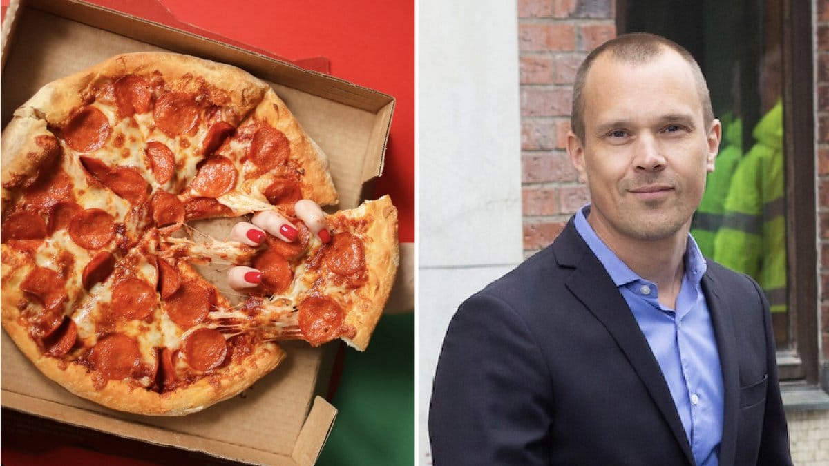 Richard Forsshéll är vd på Pizza Hut.