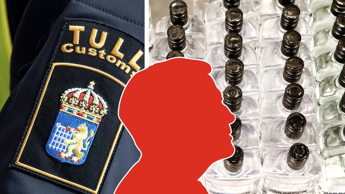 Mannen döms nu för smuggling.