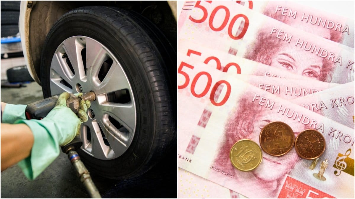 Utan rätt däck på bilen kan du riskera saftiga böter.