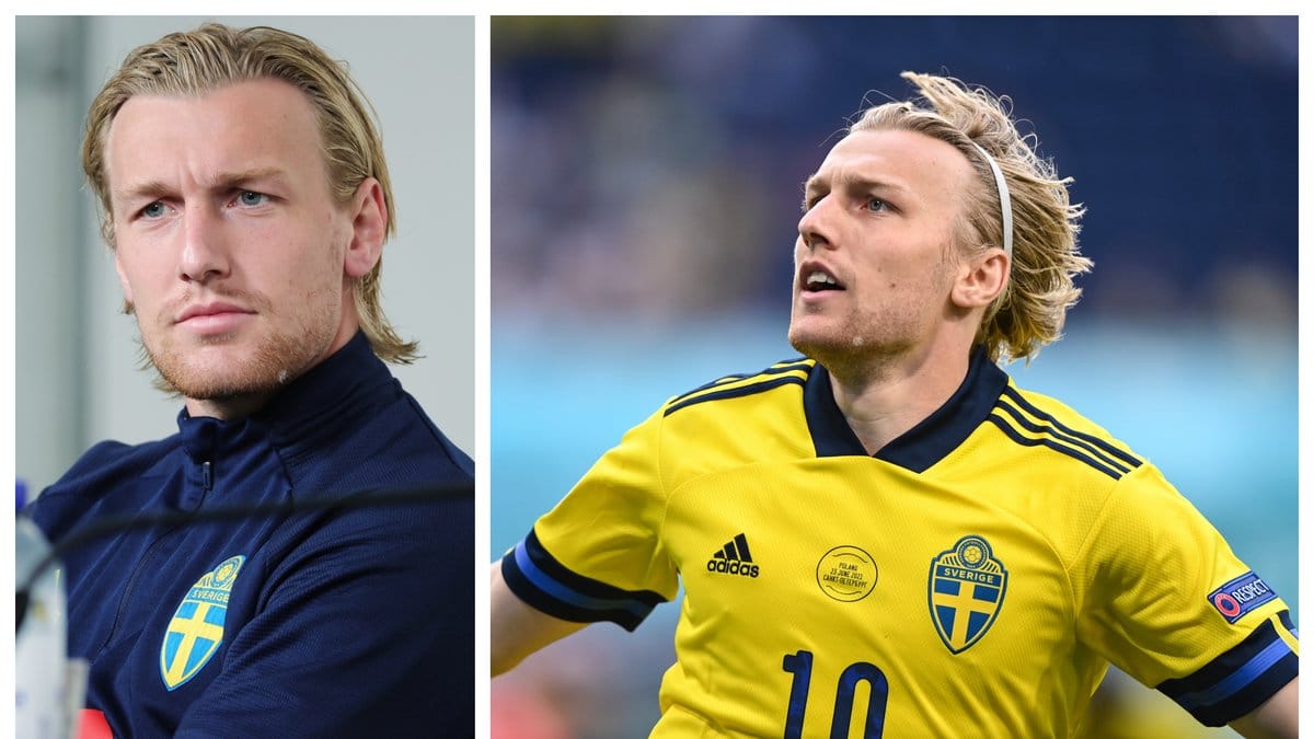 Landslagsspelaren Emil Forsberg är flerfaldig målskytt i fotbolls-em 2021. 