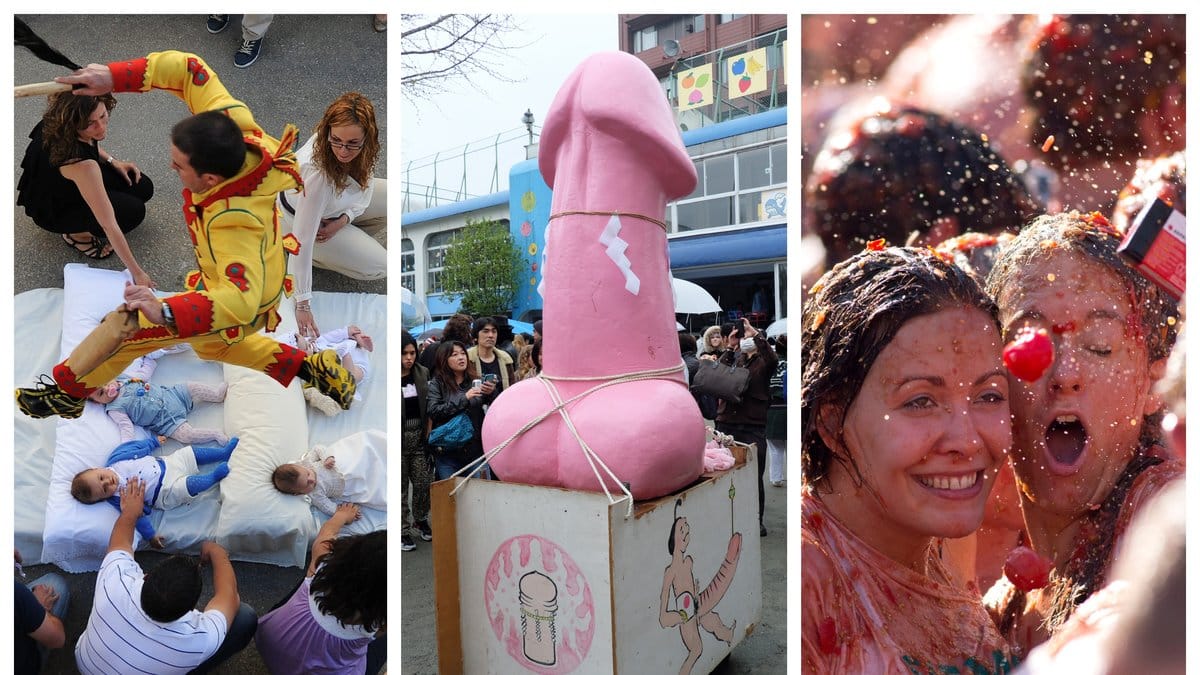 Nyheter24 listar fem av världens mest udda festivaler.