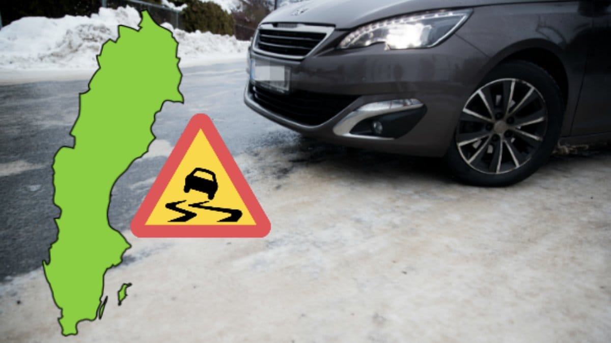 SMHI varnar för plötslig ishalka