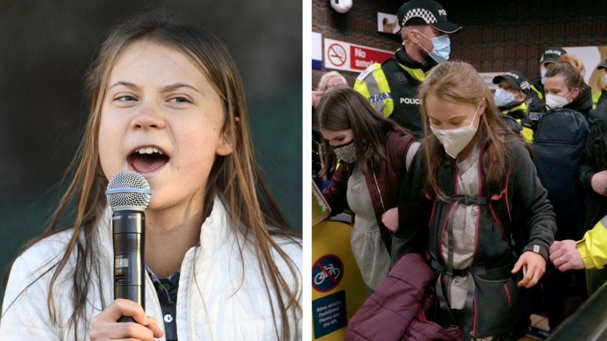 Greta Thunberg är på plats i Glasgow för COP26.