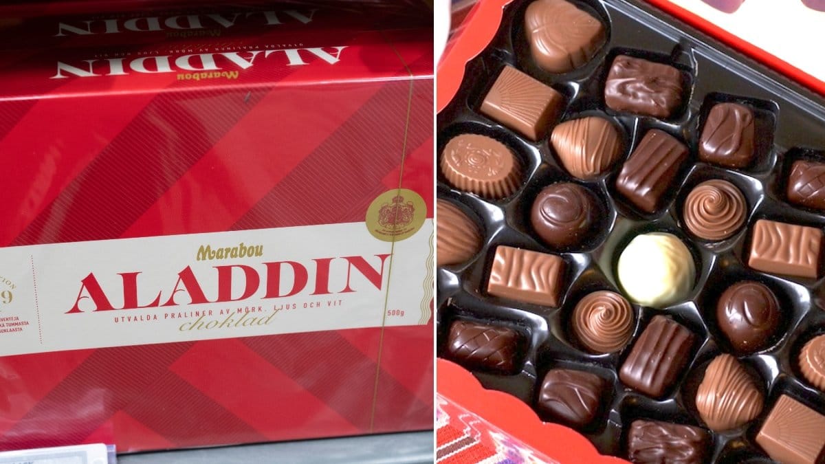 Bilder på Aladdinasken.
