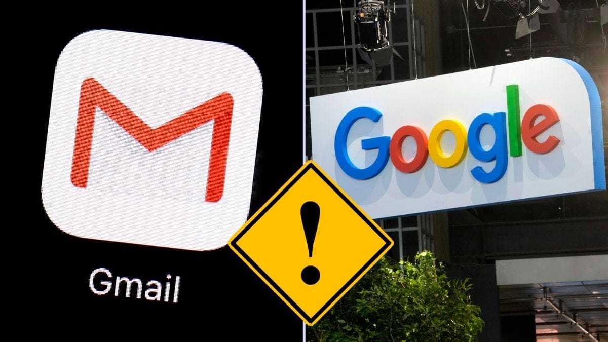 Gmail och Google.