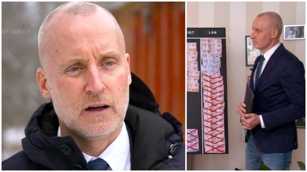 Magnus Hedberg är programledare för Lyxfällan.