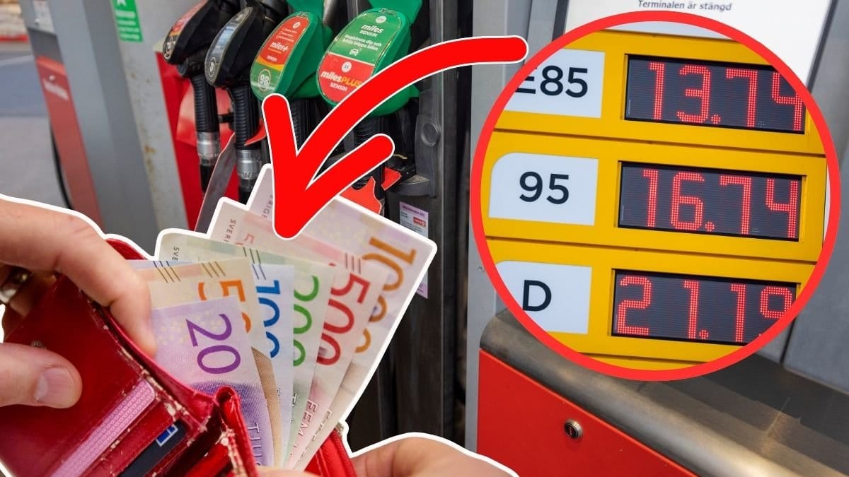 plånbok, bensinmack, 