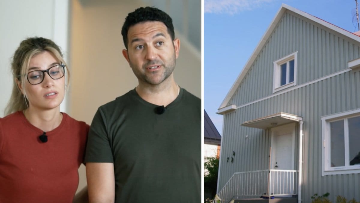 Iman och Hani var till en början missnöjda med sitt hus i Husköp i blindo