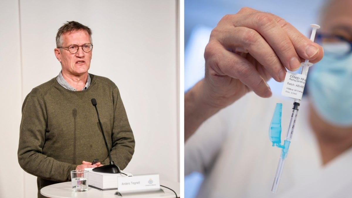Inget Astravaccin för de under 55.
