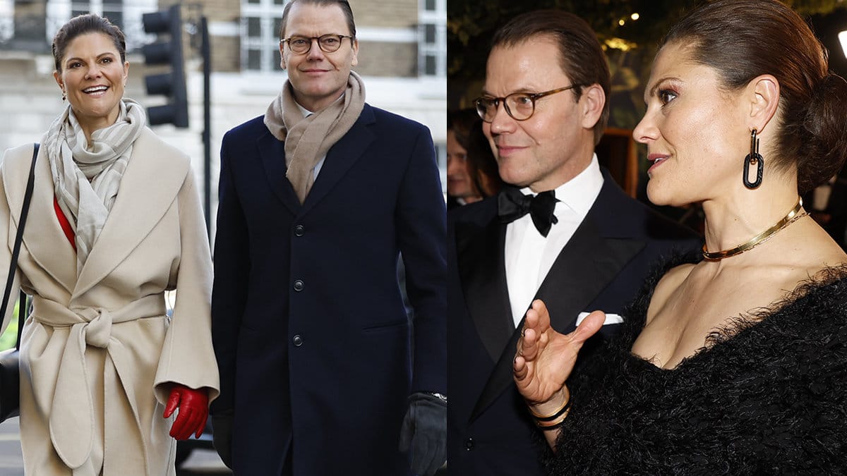 Kronprinsessan Victoria och prins Daniel