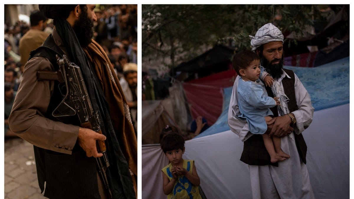 Bilden är en genrebild och föreställer inte Mir Nazir och hans barn.