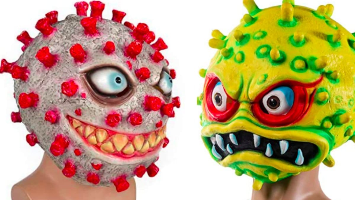 Coronaviruset-har-blivit-halloweenmask