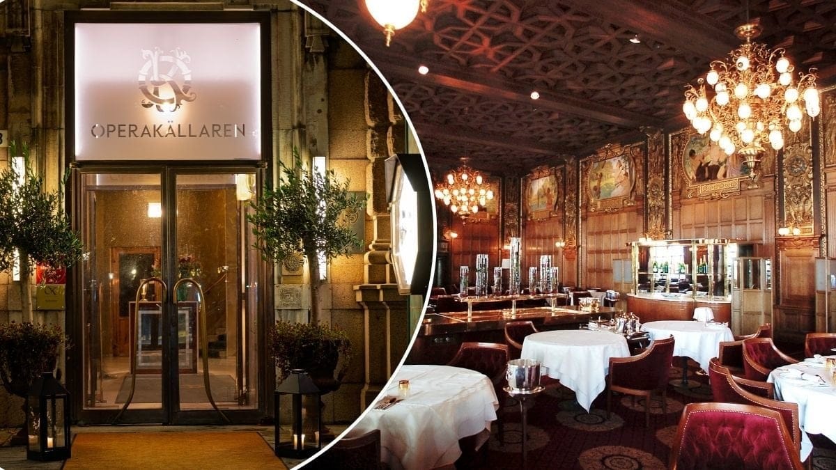 Bilder på restaurangen Operakällaren.