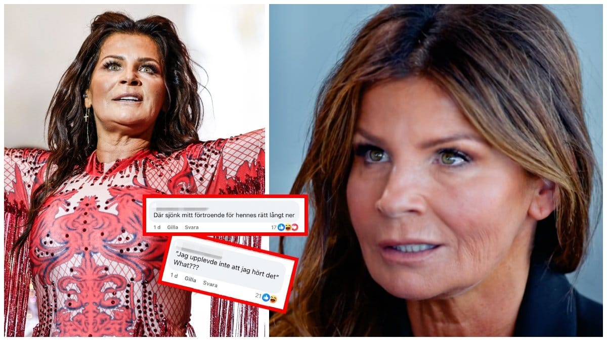Carola Häggkvist var med i Frågan är fri. 