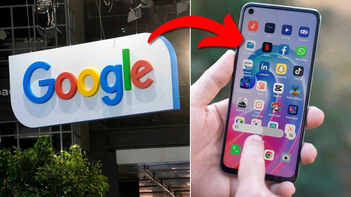 Android-användare möts av ett trevligt besked.