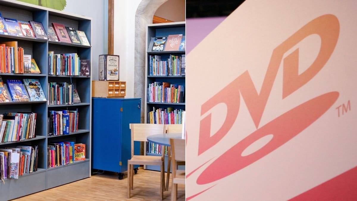 Att låna en barnfilm från biblioteket kan bli en dyr historia.