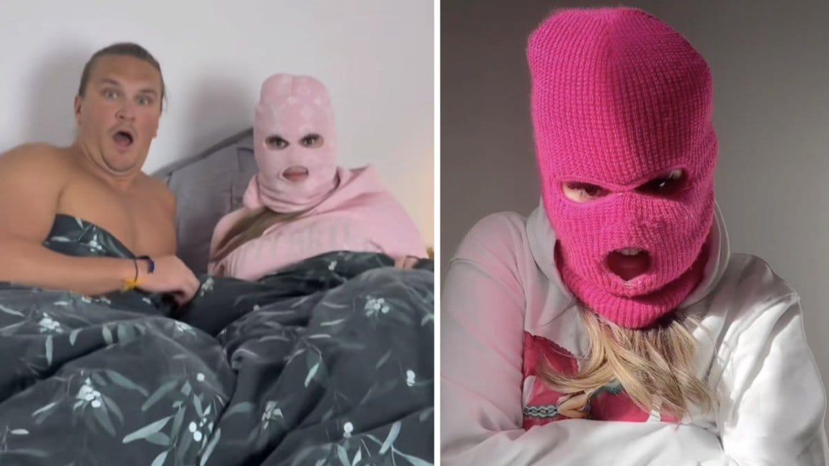 Fröken Snusk och Filip Pelas spelade in en sketch tillsammans.