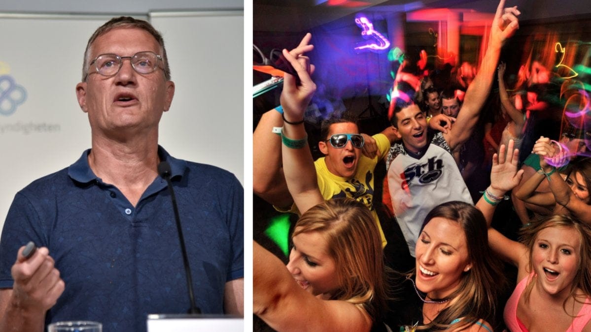 Anders Tegnell känner ingen oro för ökad smitta.