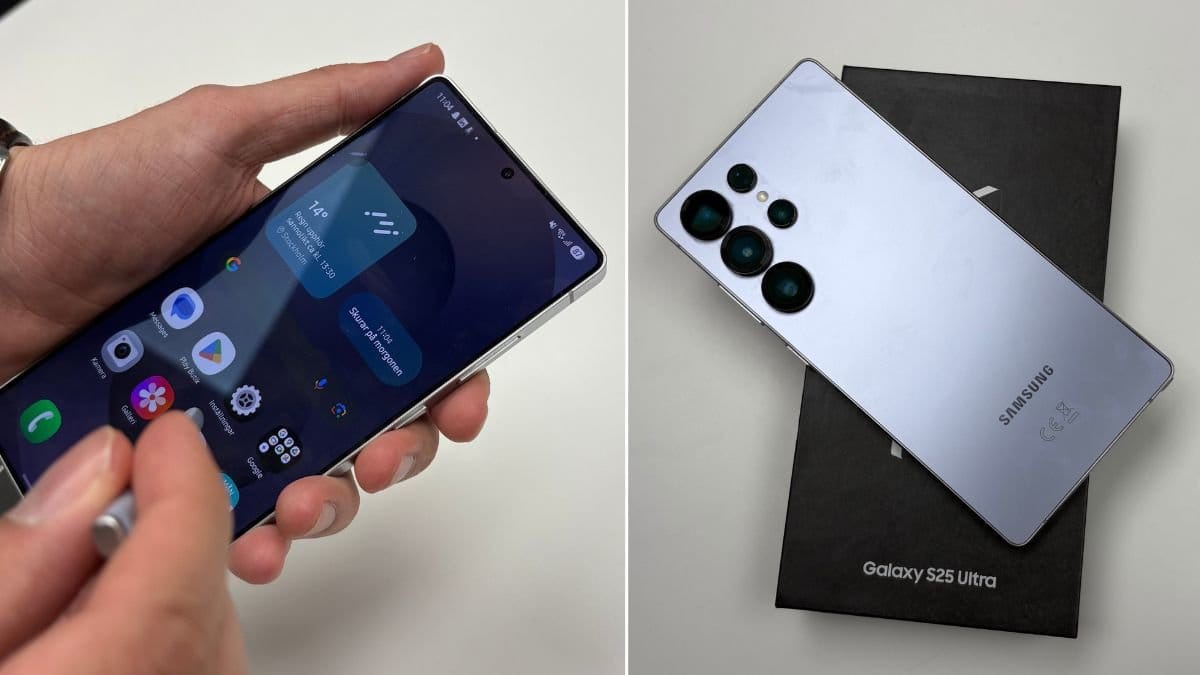 Nyheter24 har testat Samsungs toppmodell Galaxy S25 Ultra.