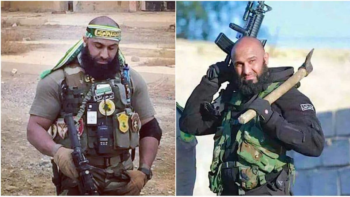 Rambo från Irak kallas han