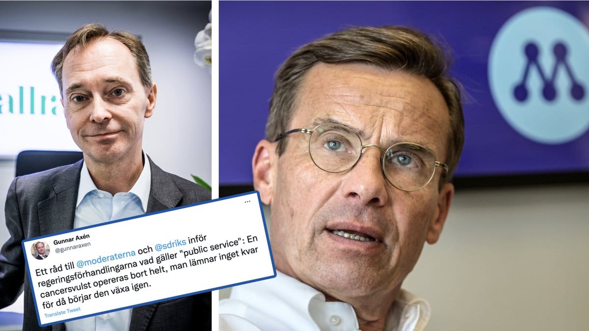 Gunnar Axén var tidigare riksdagsledamot för Moderaterna.