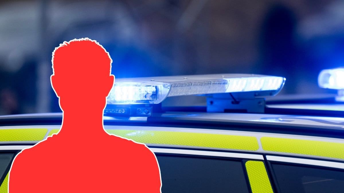 Polisbil. Arkivbild.