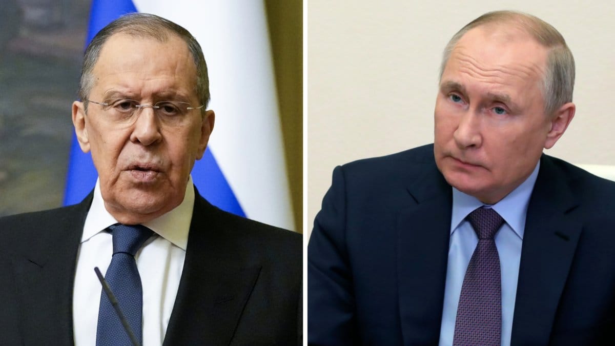 Lavrov och Putin