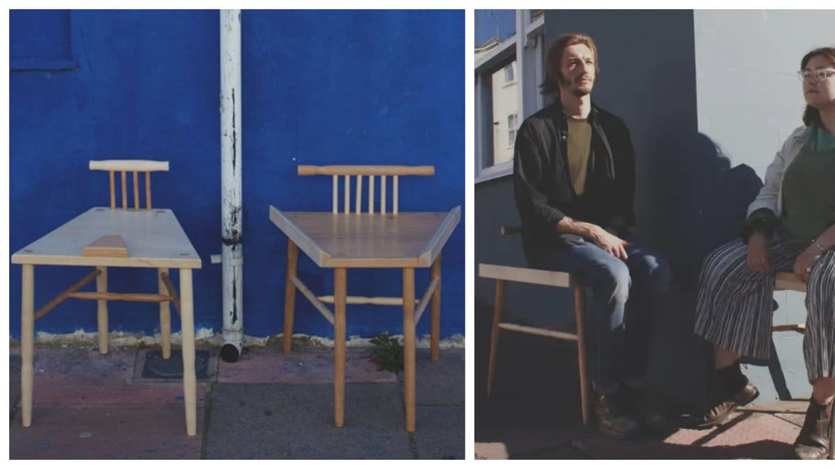 Ny stoldesign som ska motverka manspreading vinner pris.