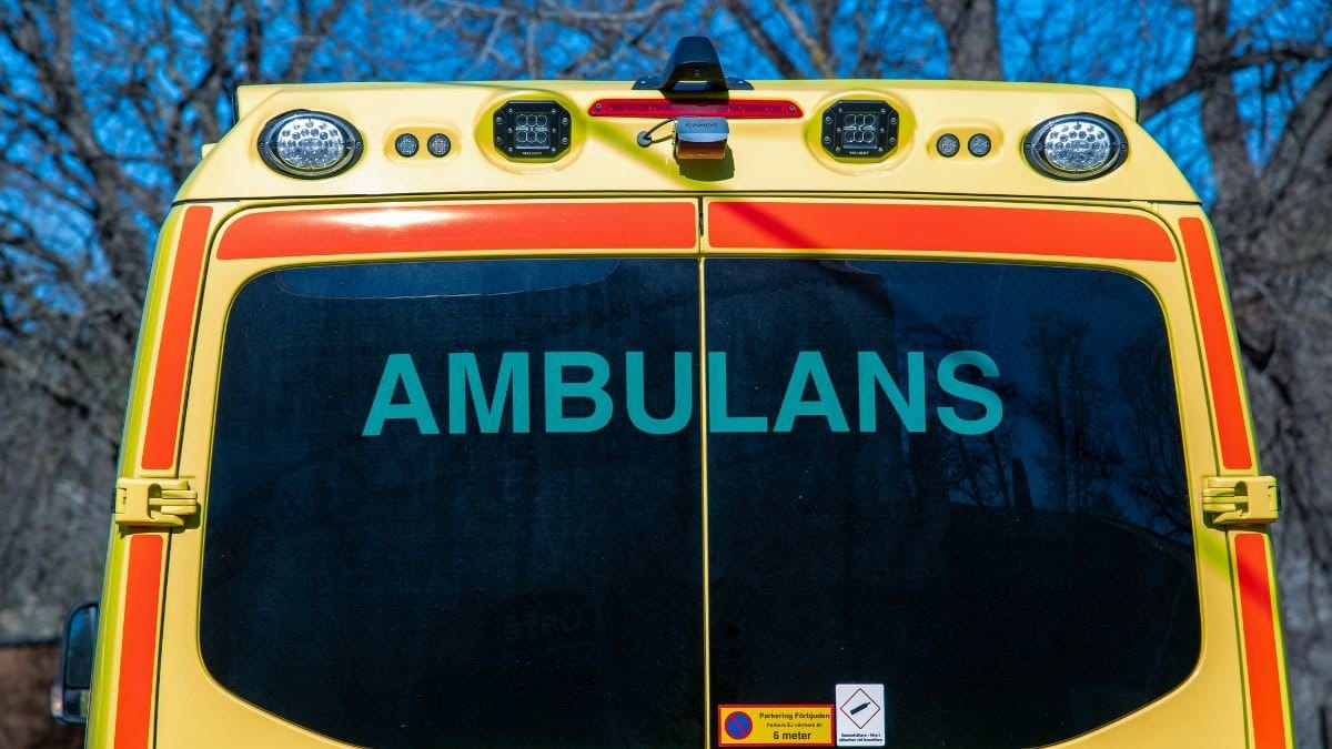 Ambulans. Genrebild