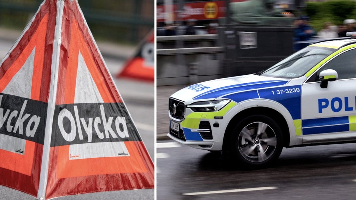 Två tonårsflickor är skadade efter en trafikolycka.