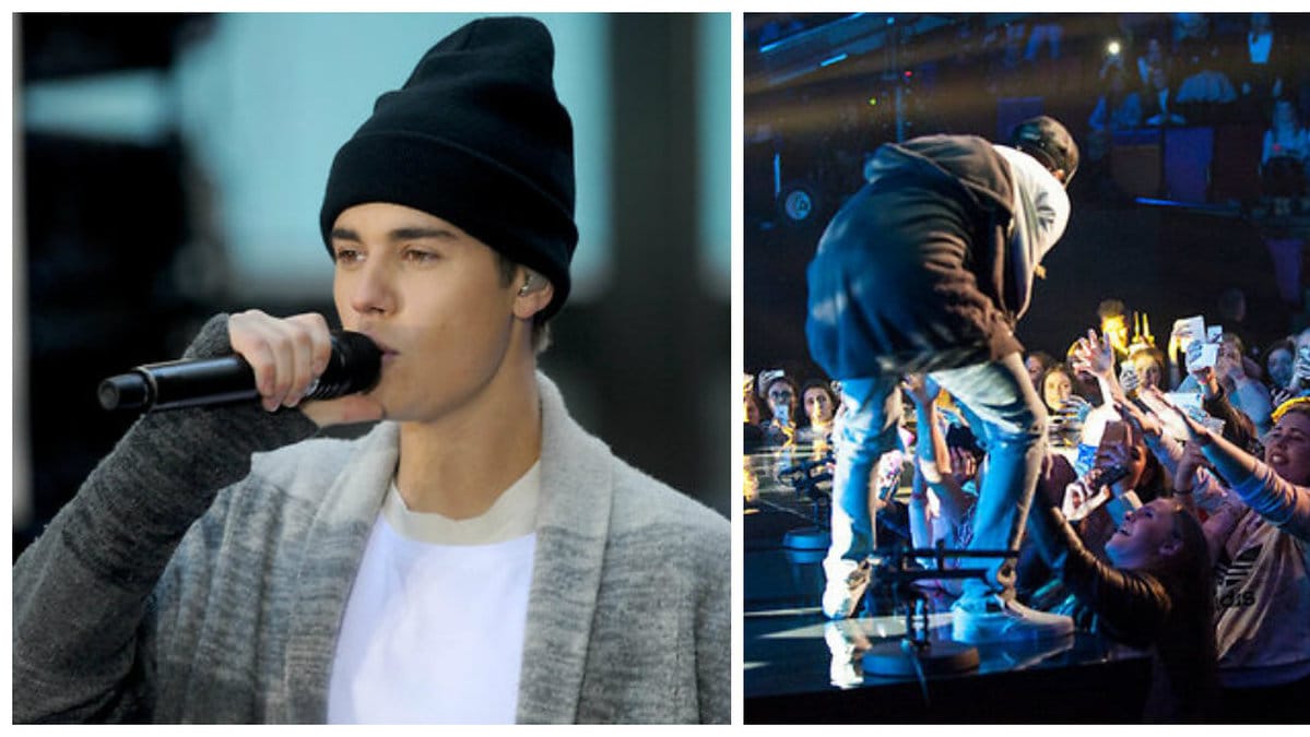 Konsert med Justin Bieber