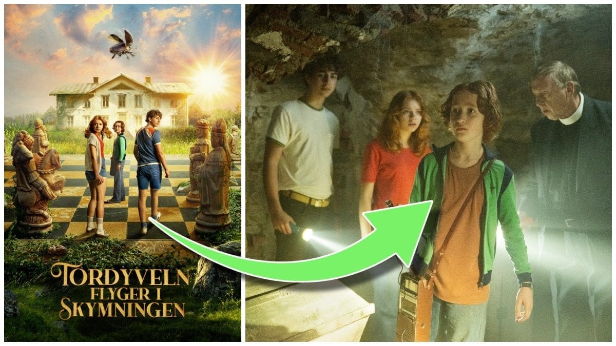 Omslaget till Tordyveln flyger i skymningen och Hjalmar Löfmark Yilmaz, Moa Nåsander, Einar Alvarado Lönberg samt Tomas von Brömssen