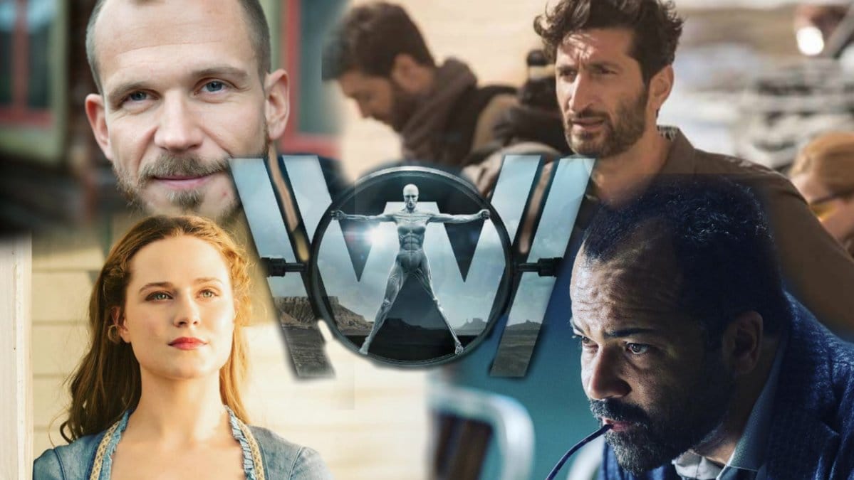 Gustaf Skarsgård/Fares Fares/Dolores/Bernard/Westworld logga