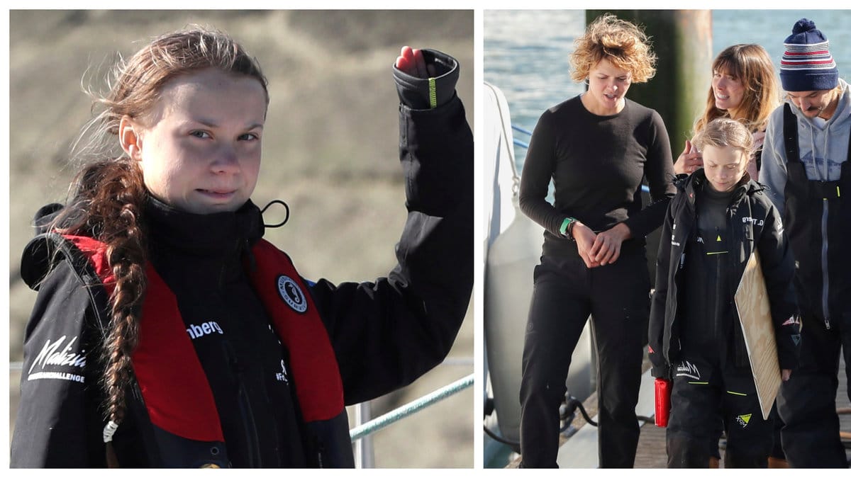 Här anländer Greta till Portugal