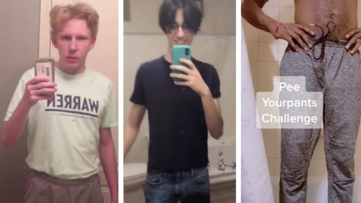 Den nya utmaningen på TikTok är att kissa på sig