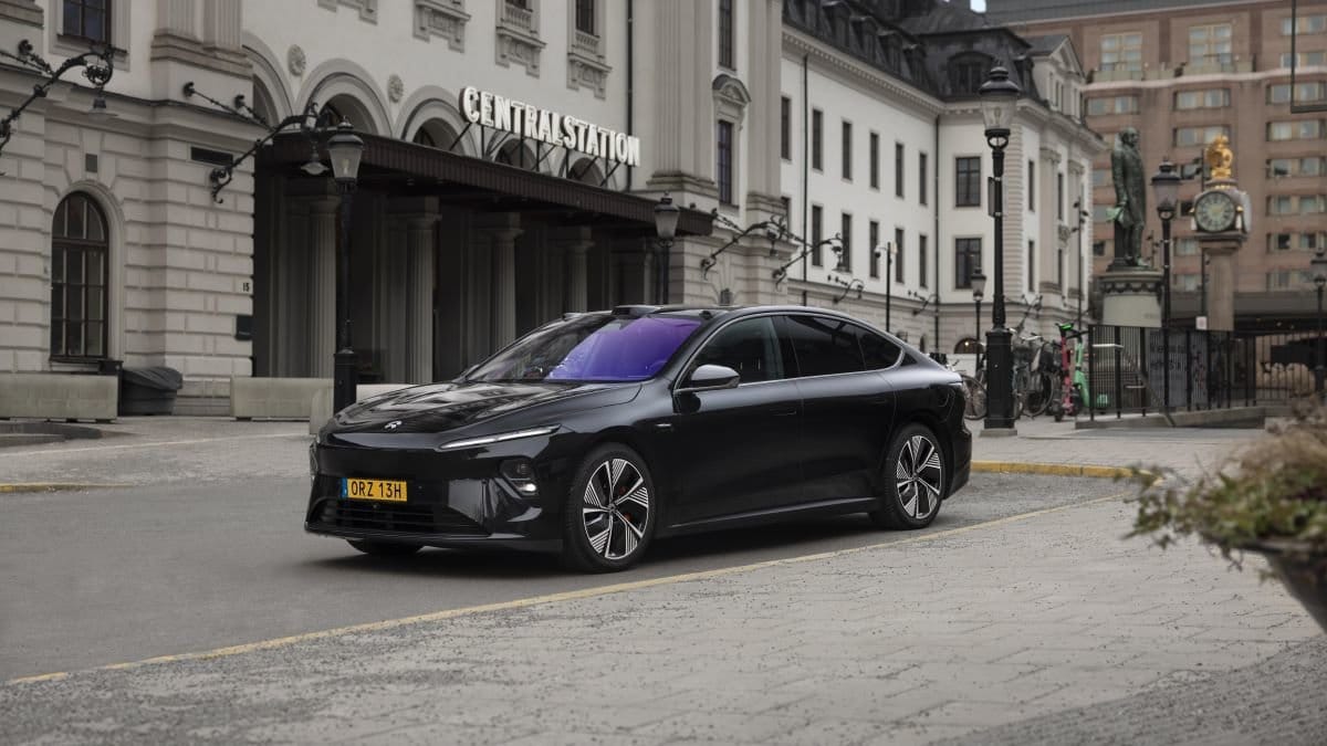 Taxi Stockholm elbil från Kina