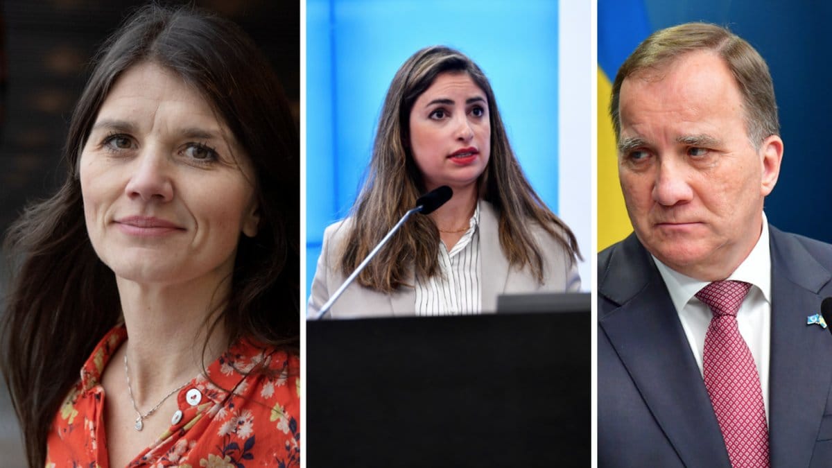 Jenny Madestam, Nooshi Dadgostar och Stefan Löfven