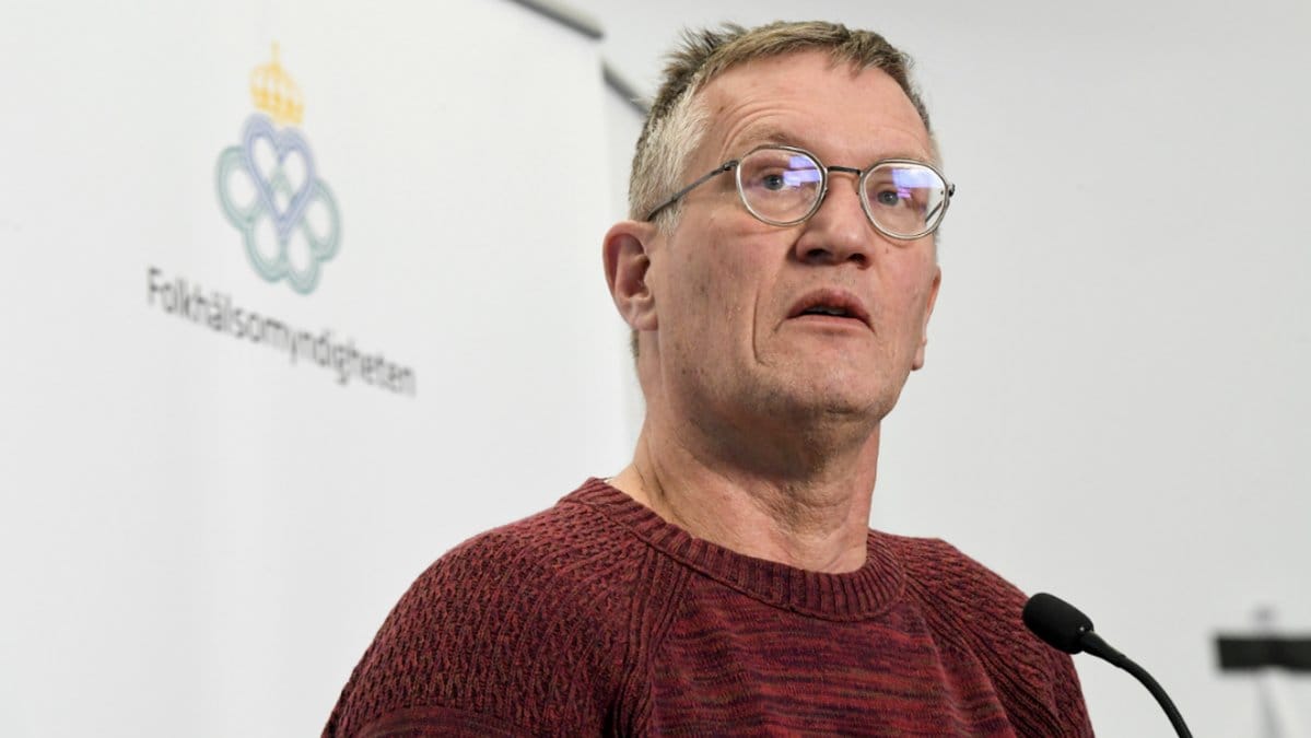 Anders Tegnell meddelar att trycket på IVA fortsatt är högt