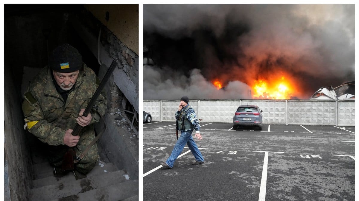 Kriget breder ut sig i Ukraina.