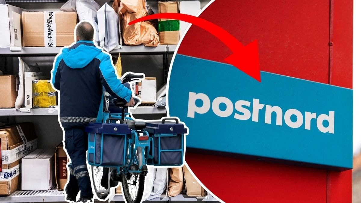 Paket, Postnord och brevbärare.