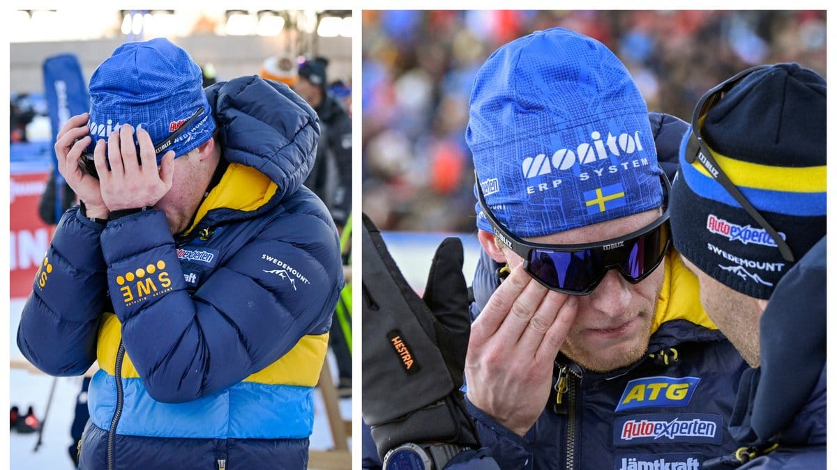 Sebastian Samuelsson sköt bort Sveriges medaljchanser i första VM-loppet.